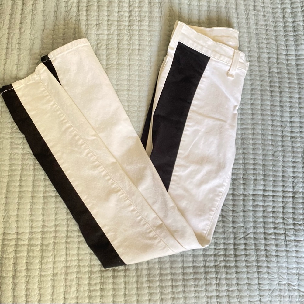 Rag & Bone Color Block Skinny Jeans